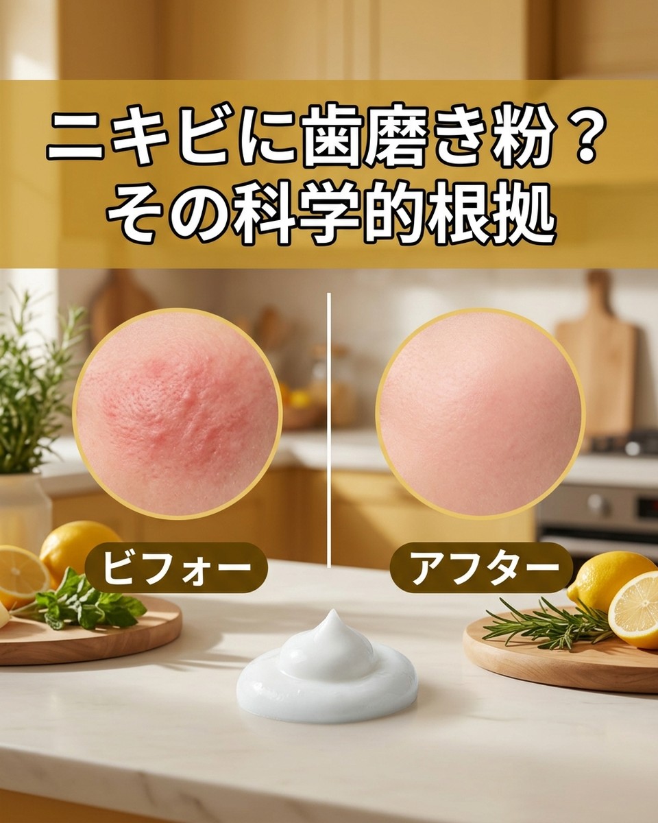 ニキビに歯磨き粉は有効か？成分と正しい使い方を皮膚科医視点で解説